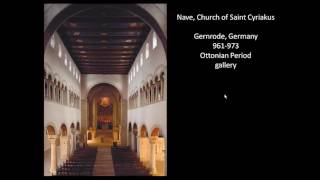 Art 200 The Early Middle Ages The Ottonian Period [upl. by Kari981]