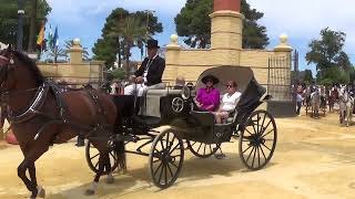 FERIA DEL CABALLO ENTRADA DE CARRUAJES AL RECINTO 024 [upl. by Bouchard]