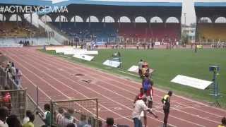 Ghana Mens RecordBreaking 4x400 Relay at Warri Relays [upl. by Thorfinn]