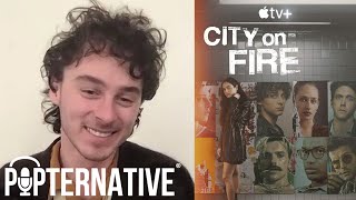 Wyatt Oleff talks about City On Fire on AppleTV Stay Awake The IT Franchise and much more [upl. by Ball]