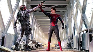 SpiderMan schools Mysterio  SpiderMan Far From Home Ending [upl. by Erv]