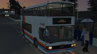 omsi 2 Trident Optare spectra NIS to Wotton Depot Bowdenham V5 [upl. by Kerby]