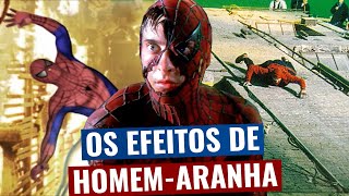 O SEGREDO dos EFEITOS de HOMEM ARANHA o de 2002 com TOBEY MAGUIRE [upl. by Katherin]