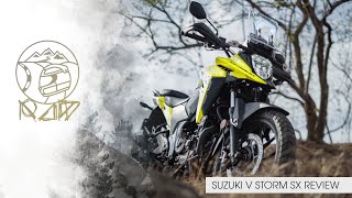 Suzuki VStrom 250 SX Review  Adventure Ready or A Comfortable Tourer [upl. by Joaquin]