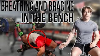 Breathing And Bracing in the Bench Press  Begginers Guide [upl. by Debbra]