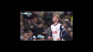 TOTTENHAM vs MAN CITY TOTTENHAM first goal football cr7 shortsfeed viralvideo [upl. by Anaila973]