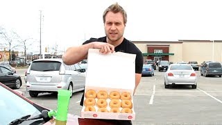 Eating a Dozen Donuts in 45 Seconds Must See [upl. by Bernice905]