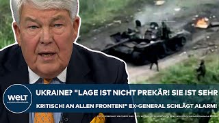 PUTINS KRIEG quotDie Lage in der Ukraine ist nicht prekär Sie ist sehr kritisch An allen Frontenquot [upl. by Avraham181]