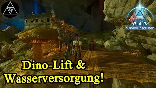 Frischwasserversorgung amp DinoAufzug ► ASA E131  ARK Survival Ascended [upl. by Namsaj]