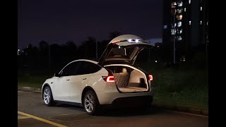 Model Y Installation Guide  DualMode Trunk LED Strip [upl. by Artimed]