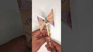 Money Axe 🪓 Making with Currency Note 💵  Paper Weapons  Viral Videos moneycraft papercrafts diy [upl. by Nave]