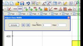 Birth data using Autograph for histograms [upl. by Aitetel]