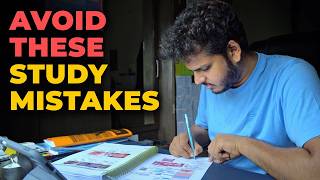 9 Study Mistakes Killing Your Progress  Stop Now  A Seniors Guidance  Dr Anuj Pachhel [upl. by Eiramesor821]