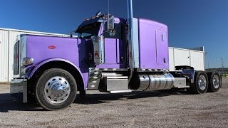 FOR SALE NEW 2016 389 Peterbilt Flat Top 147950 550hp 18 speed [upl. by Lammaj]