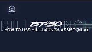 Hill Launch Assist  New Look Mazda BT50 2018 [upl. by Adnor393]