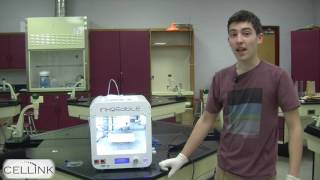 Cellink Bioprinter 3  Calibrating the Pressure to the Inkredible Bioprinter [upl. by Ahsinit]