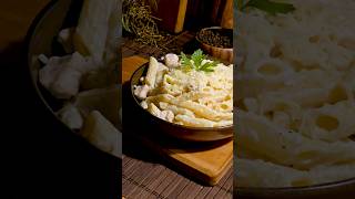 Kremalı Tavuklu MakarnaCreamy Chicken Pasta cooking asmr foodasmr recipe sadecegamzee shorts [upl. by Ecart746]