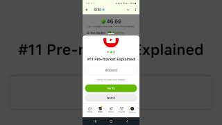 PreMarket Explained  Seed Video Verify Keyword [upl. by Adelice158]