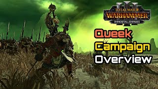 Queek Headtaker Campaign Overview Guide Skaven  Total War Warhammer 3 Immortal Empires [upl. by Mcnalley]