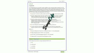 Dumpscafe Cisco350701 exam dumps [upl. by Cohbert802]