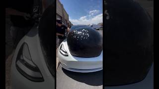 Will this Tesla blow upviralvideo mechanic viralteslashorts [upl. by Ranit141]