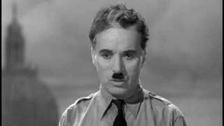 Charlie Chaplin  Final Speech from The Great Dictator Clip [upl. by Tomkin796]