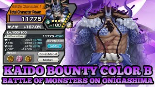 KAIDO HYBRID GAMEPLAY  BOUNTY COLOR B  ONE PIECE BOUNTY RUSH  OPBR [upl. by Erdried]