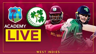 🔴 LIVE  West Indies Academy v Emerging Ireland  2nd ODI [upl. by Avilys]