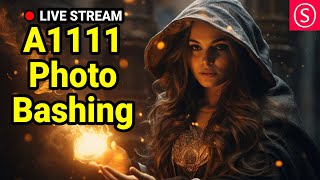 A1111 Photo Bashing  Live Stream  Join me amp Have Fun [upl. by Spevek]