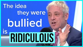 John Bercow claims bullying allegations are part of a campaign to stop him becoming a Lord [upl. by Aenotna]