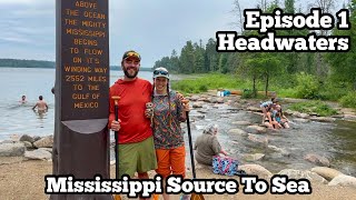 Headwaters of the Mississippi  Lake Itasca  Mississippi Source to Sea Paddle Ep 1 [upl. by Orland]