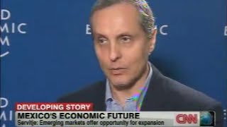 Grupo Bimbo  Daniel Servitje CNN interview Mexicos Economic Future [upl. by Lohse]