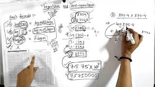 Logarithm and antilogarithm easy trick and tips to calculate [upl. by Nahgeem]