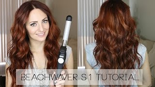 Beachy Waves Tutorial Using the Beachwaver S1 [upl. by Ardnama185]