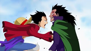 Luffy punches his father after Dragon reveals why he abandoned him in One Piece [upl. by Dnalyk]