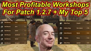 Bannerlords 128  127 Most Profitable Workshops  My Top 5  Flesson19 [upl. by Eimmit]