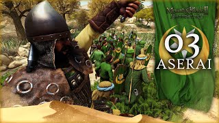 THE GOLDEN HOARD OF SULEIMAN  Mount and Blade 2 Bannerlord Aserai Campaign Gameplay 3 [upl. by Perreault]