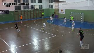 1 futsal liga  Ulcinj vs Cattaro  LIVE [upl. by Nomyaw968]