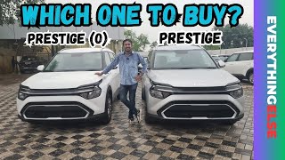 Kia Carens Prestige vs Prestige O 🔥 variant comparison [upl. by Akeemat512]