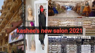 New kashees beauty salon complete video  kashees salon visit  channel subscribe karna to banta h [upl. by Enyrb932]