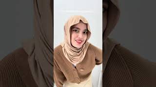 runastyle ootd fypシ゚viral hijabstyle pashminahijab [upl. by Omrellig]