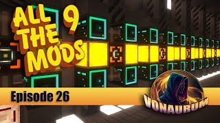 All The Mods 9 Modded Minecraft EP 26  Fast Nether Star Automation With Warden Souls [upl. by Elbertine]