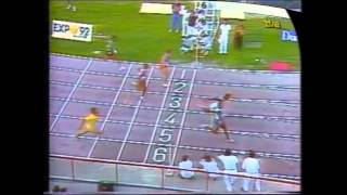 Atletismo Velocidad Javier Arques Ferrer [upl. by Alemac]