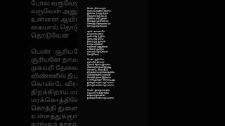 Mudhal Kanavae Song Lyrics  Majunu  Harris Jayaraj  Prashanth Rinke Khanna [upl. by Zuliram17]