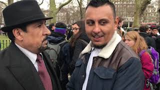 18 Peak‼️Mo Deen Hatun Omar Police Speakers Corner Dec 30th 2018 [upl. by Wiltsey501]