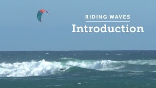 Kitesurfing Howto Riding Waves Introduction [upl. by Rebme776]