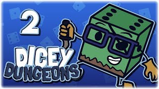 Lets Play Dicey Dungeons  The Most Broken Thief Build  Part 2  Full Release Gameplay PC HD [upl. by Jarlathus]