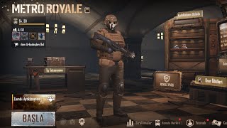 pubg metro royale zombi ayaklanması oynadım [upl. by Goeselt479]