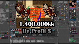 Tibia Werelions 14kk PROFIT LAS MEJORES HUNT PARA KNIGHT [upl. by Ailat]