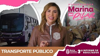 Transformación del Transporte Público en Baja California Cómodo Moderno y Eficiente [upl. by Nebe]